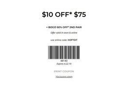 rack room shoes coupons $10 off