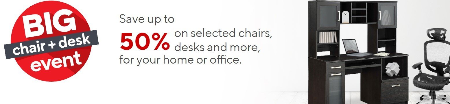 Big Chair Desk Event Online And In Store At Staples San Jose