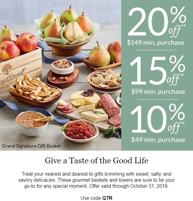 10% to 20% off online at Harry & David | Indianapolis Coupons | Daily ...