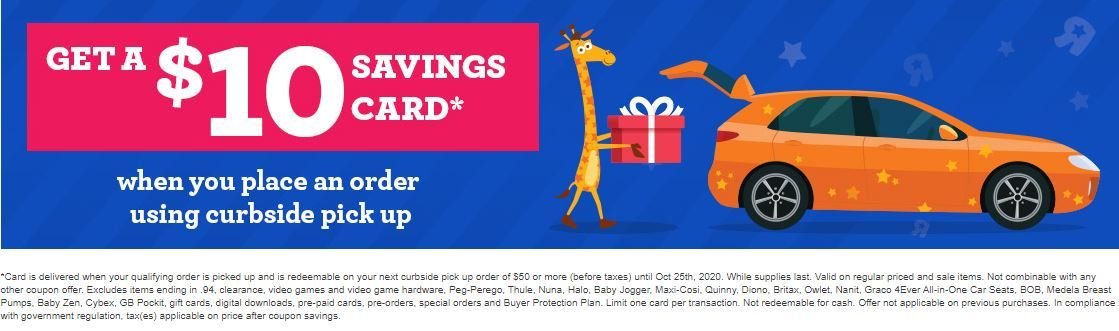 Toys r us $10 off coupon