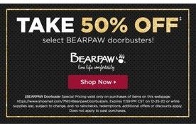 bearpaw coupons