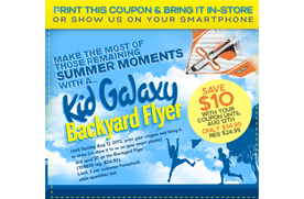 10 Off The Kid Galaxy Backyard Flyer At Mastermind Toys Guelph