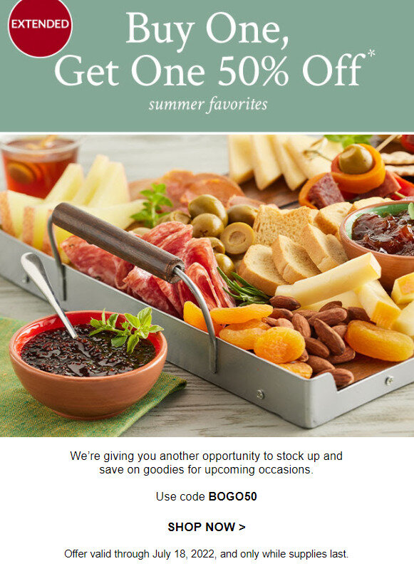 BOGO 50 Off Online at Harry & David Los Angeles Coupons Daily
