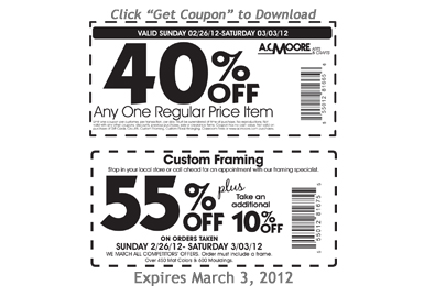 Printable Coupon: 40% Off Any One Regular Price Item PLUS 55 ...