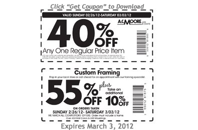 Printable Coupon 40 Off Any One Regular Price Item Plus 55