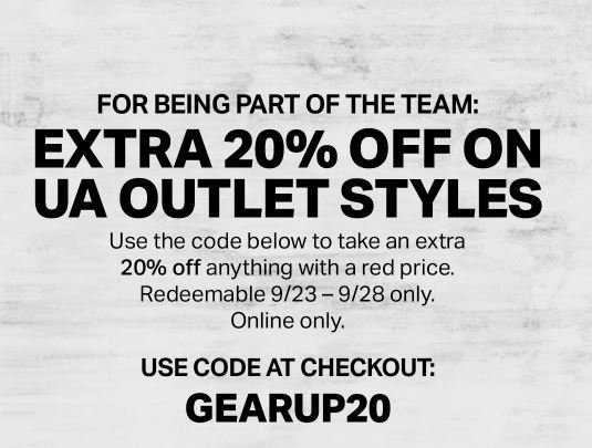 under armour outlet coupon